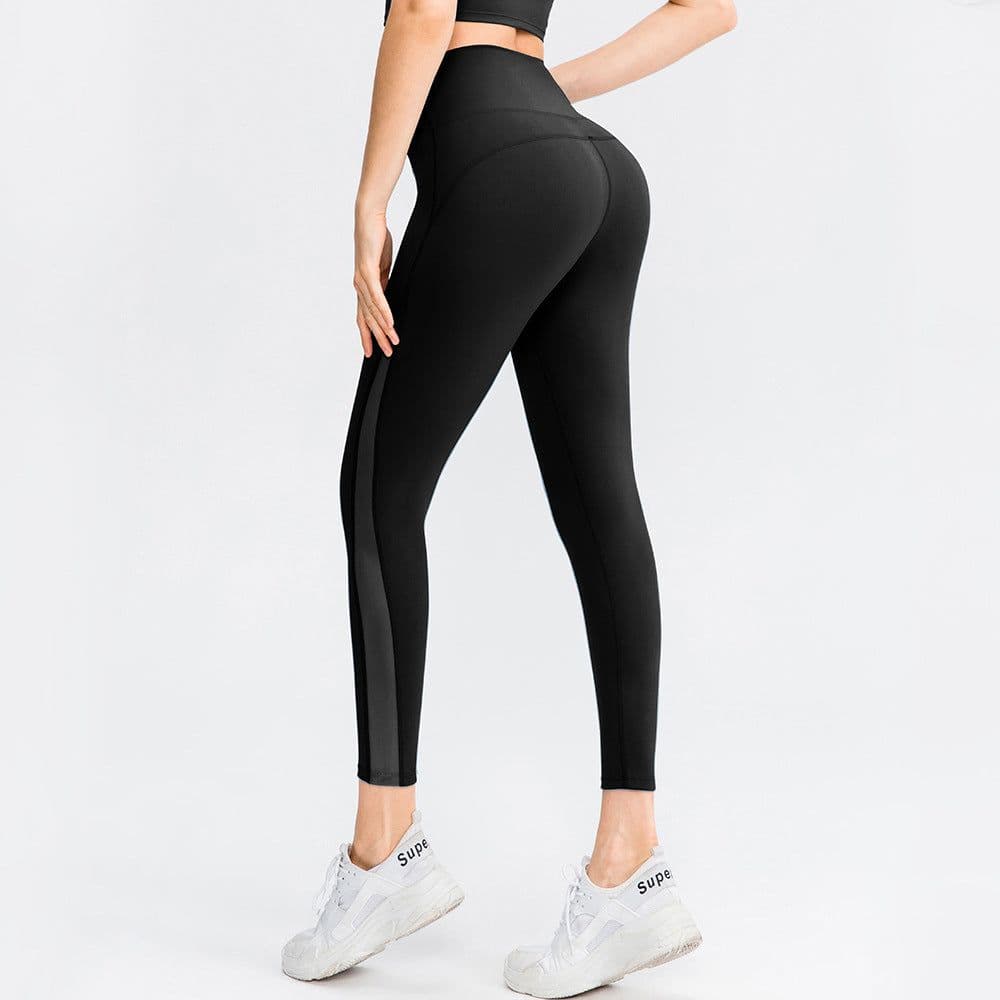 image-Butt Lifting Workout Leggings For Women Seamless High Waisted Yoga Pants