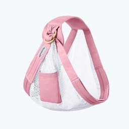 image-Baby Wrap Carrier Sling Adjustable Infant Comfortable Nursing Cover Soft Breathable Breastfeeding Carrier