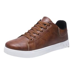 image-Lace-up Flat Shoes Men's Fashion Casual Shoes