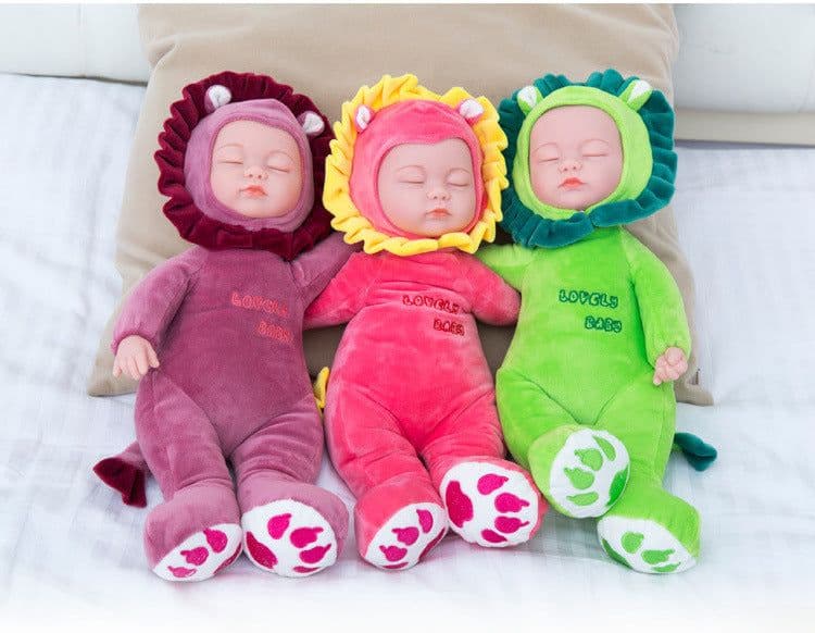 image-25CM Mini Stuffed Baby Doll Toys For Children