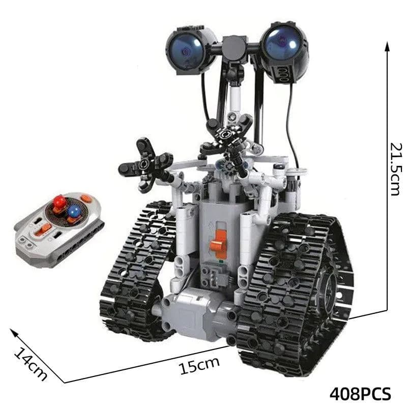 image-Remote Control Robot Assembling Technology Electric Building Blocks Educational Toys