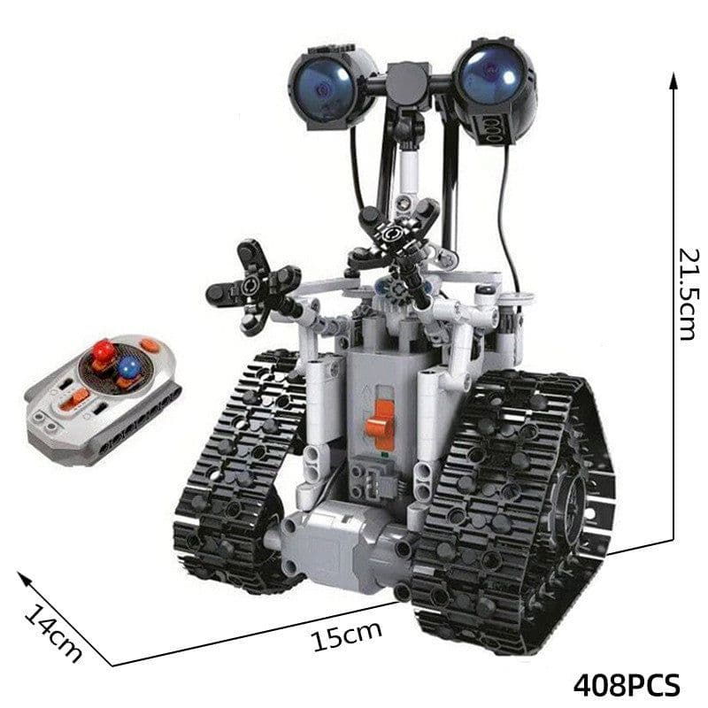 image-Remote Control Robot Assembling Technology Electric Building Blocks Educational Toys