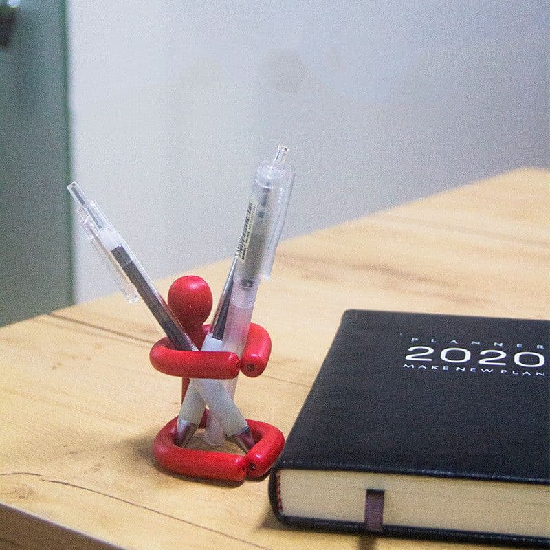 image-Home Decor Mini Man Refrigerator Magnets Cute Rubber Key Holder Wall Hook Towel Hanger For Office Home Fun Decoration