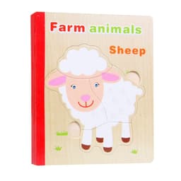 image-Educational Baby Wooden Jigsaw Puzzle Early Educational Toys
