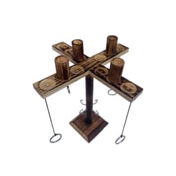 image-Drinking Game Wooden Throwing Game Hook And Shooting Ladder Shooting Game