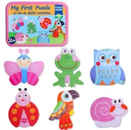 image-Children's wooden puzzle toys