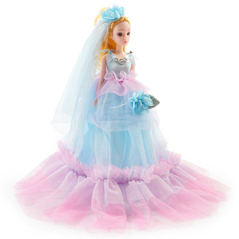 image-Doll Toy Gift Box Set Wedding Princess Girl Children Toy