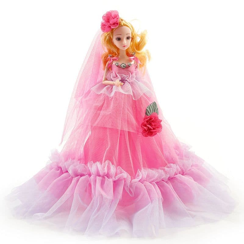 image-Doll Toy Gift Box Set Wedding Princess Girl Children Toy