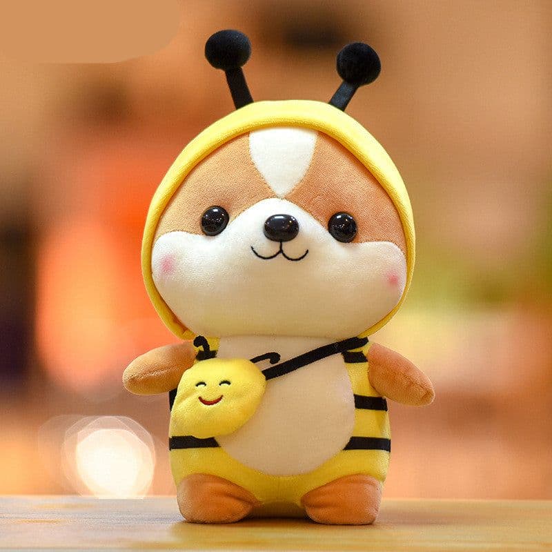 image-Creative Squirrel Doll Cute Mutable Dinosaur Plush Toy Children's Doll Birthday Gift Doll