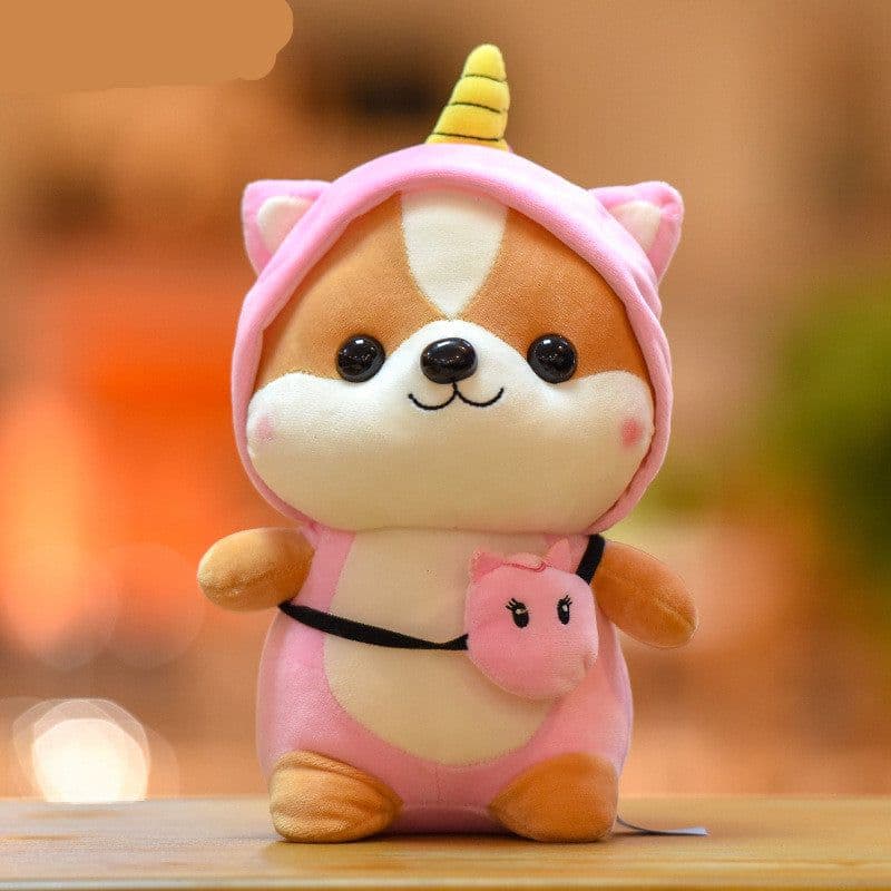 image-Creative Squirrel Doll Cute Mutable Dinosaur Plush Toy Children's Doll Birthday Gift Doll