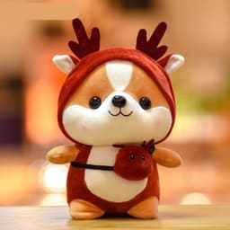 image-Creative Squirrel Doll Cute Mutable Dinosaur Plush Toy Children's Doll Birthday Gift Doll