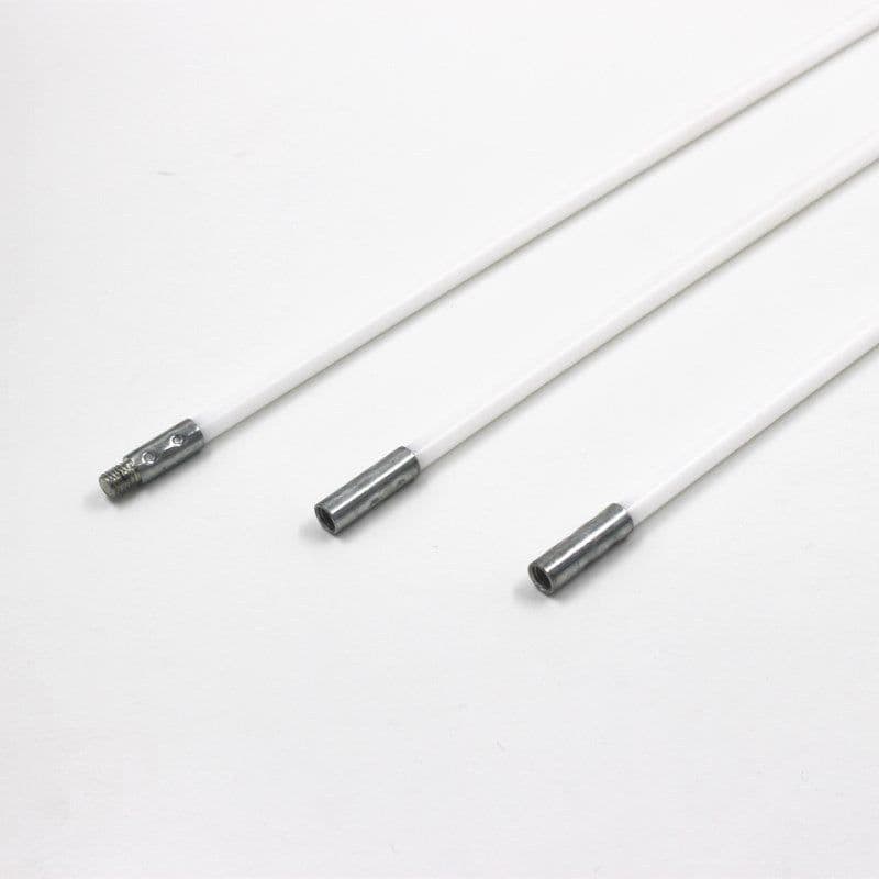 image-Dryer Vent Cleaning Kit - 12ft Flexible Rods and Brush Head