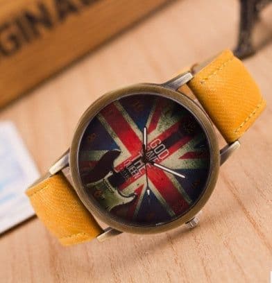 image-UK Flag Wrist Watch