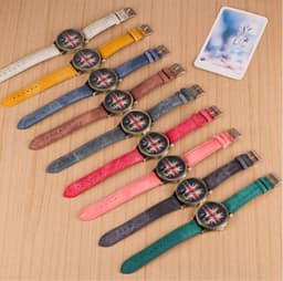 image-UK Flag Wrist Watch