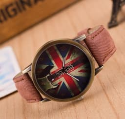 image-UK Flag Wrist Watch