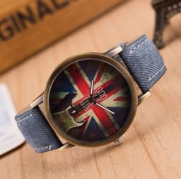 image-UK Flag Wrist Watch