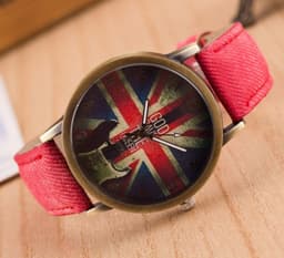 image-UK Flag Wrist Watch