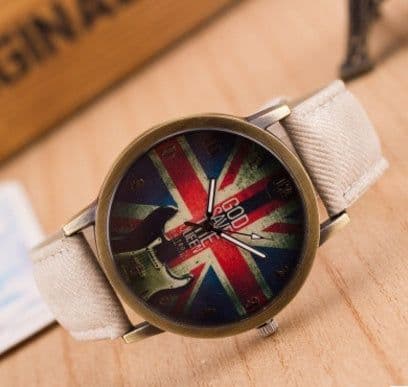 image-UK Flag Wrist Watch