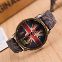 image-UK Flag Wrist Watch