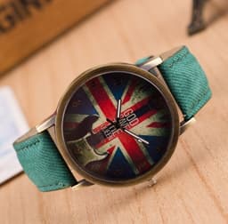 image-UK Flag Wrist Watch