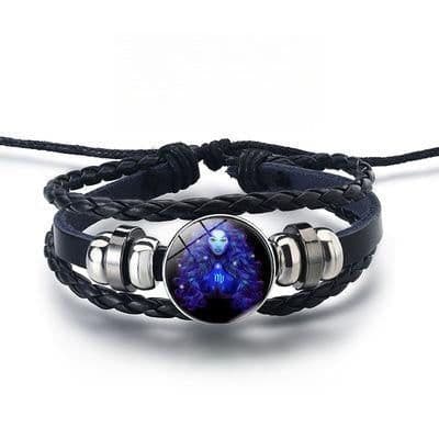 image-12 Constellations Luminous Bracelet Fashion Nightlight Punk Style Starry Sky Bracelet For Men Women Children