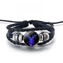 image-12 Constellations Luminous Bracelet Fashion Nightlight Punk Style Starry Sky Bracelet For Men Women Children