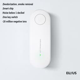 image-Mini Portable Air Purifier Anion Air Purification Air Freshener Ionizer Cleaner Dust Cigarette Smoke Remover Toilet Deodorant