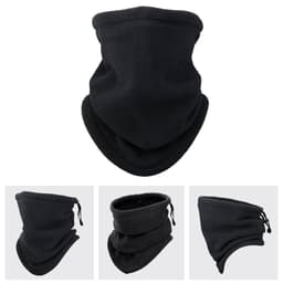 image-Winter Windproof Scarves Fleece Tube Scarf Mask Soft Half Face Cover SKi Snowboard Neck Warmer Gaiter Fashion Women Men Winter Fleece Face Mask Scarf Balaclava Neck Warmer