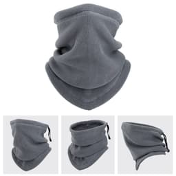 image-Winter Windproof Scarves Fleece Tube Scarf Mask Soft Half Face Cover SKi Snowboard Neck Warmer Gaiter Fashion Women Men Winter Fleece Face Mask Scarf Balaclava Neck Warmer