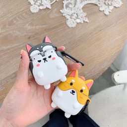 image-Compatible with Apple, Dog airpods case