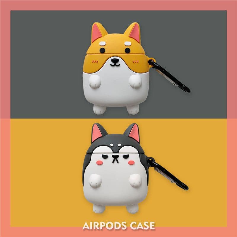 image-Compatible with Apple, Dog airpods case