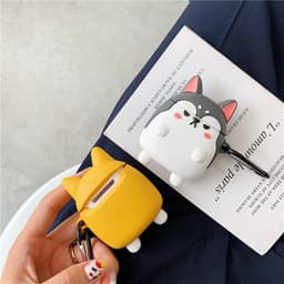 image-Compatible with Apple, Dog airpods case