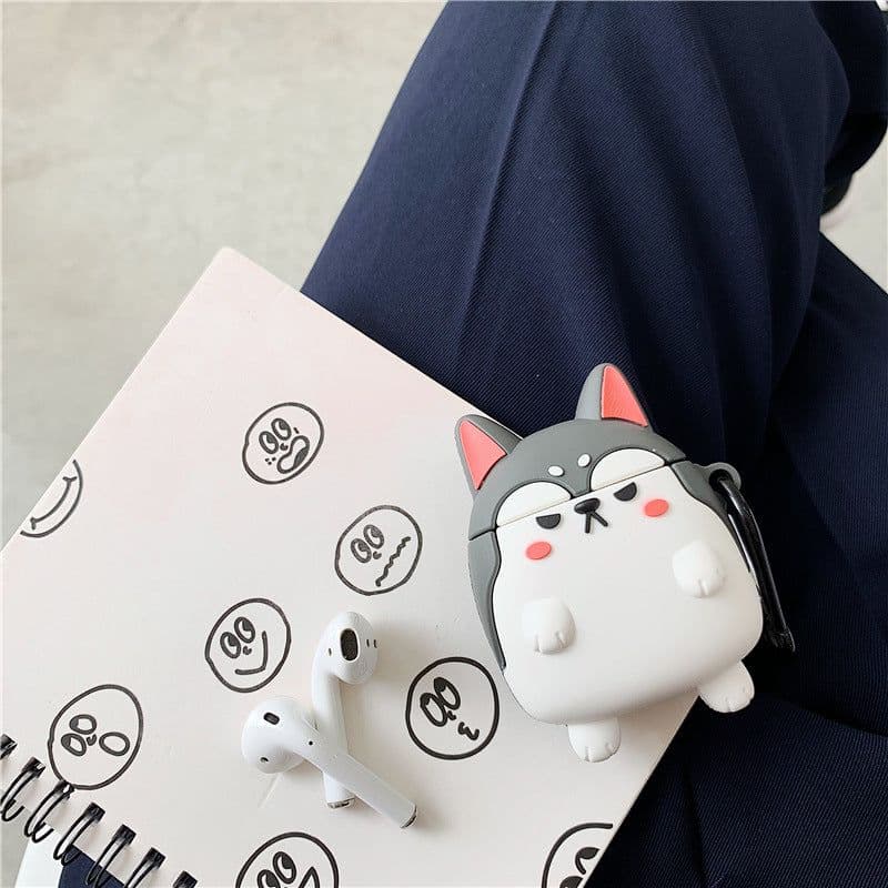 image-Compatible with Apple, Dog airpods case
