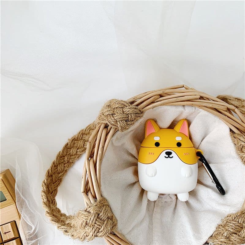 image-Compatible with Apple, Dog airpods case
