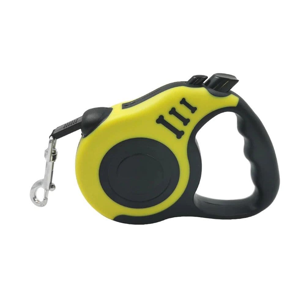 image-3m And 5m Durable Dog Leash Automatic Retractable Nylon Cat Lead Extension Puppy Walking Running Lead Roulette For Dogs Pet Products