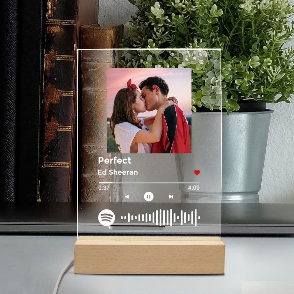 image-Valentines Day Gift Acrylic Music Light Board Small Night Light