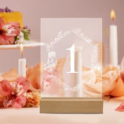 image-Valentines Day Gift Acrylic Music Light Board Small Night Light