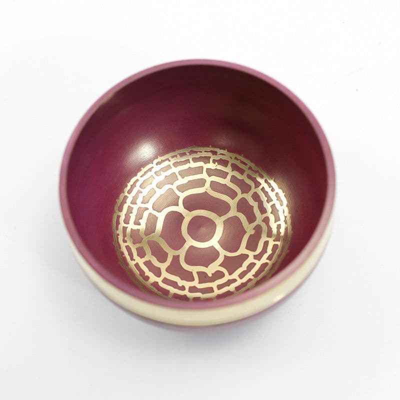 image-Handmade Colorful Himalaya Bowl Yoga Meditation Music Percussion Instrument