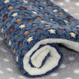 image-Pets Dog Bed Mat Crate Pad Soft Pet Bed Washable Crate Mat For Large Medium Small Dogs Reversible Fleece Dog Crate Kennel Mat Cat Bed Liner Super Soft Fluffy Premium Fleece Pet Blanket