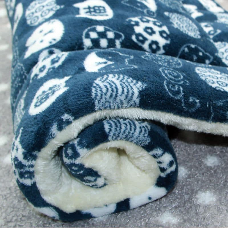 image-Pets Dog Bed Mat Crate Pad Soft Pet Bed Washable Crate Mat For Large Medium Small Dogs Reversible Fleece Dog Crate Kennel Mat Cat Bed Liner Super Soft Fluffy Premium Fleece Pet Blanket