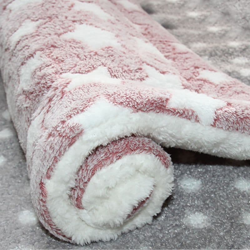 image-Pets Dog Bed Mat Crate Pad Soft Pet Bed Washable Crate Mat For Large Medium Small Dogs Reversible Fleece Dog Crate Kennel Mat Cat Bed Liner Super Soft Fluffy Premium Fleece Pet Blanket