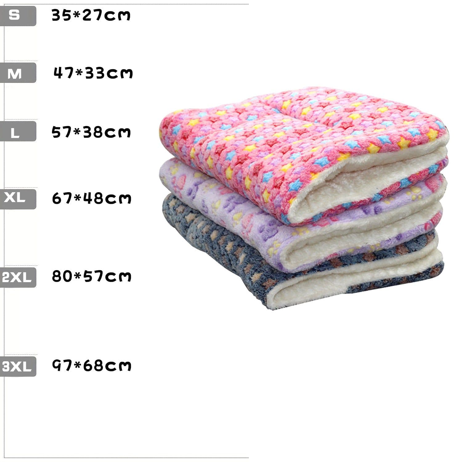 image-Pets Dog Bed Mat Crate Pad Soft Pet Bed Washable Crate Mat For Large Medium Small Dogs Reversible Fleece Dog Crate Kennel Mat Cat Bed Liner Super Soft Fluffy Premium Fleece Pet Blanket