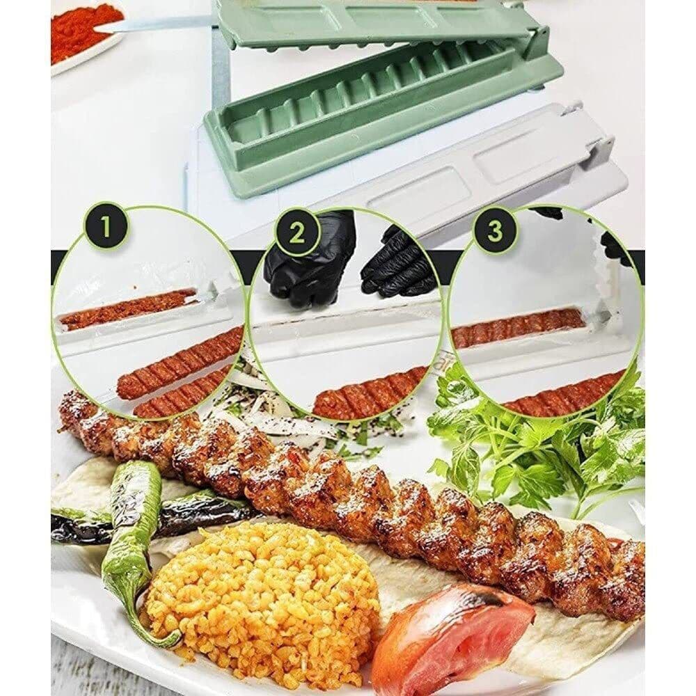 image-Outdoor Barbecue Skewer Tool Kebab Maker Grill