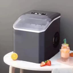 image-Portable Automatic Electric Household Mini Ice Maker