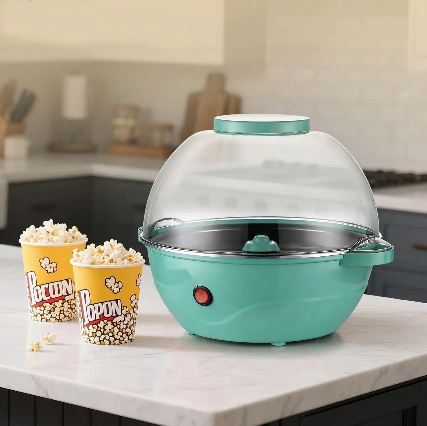 image-Electric Home Popcorn Maker For Kids