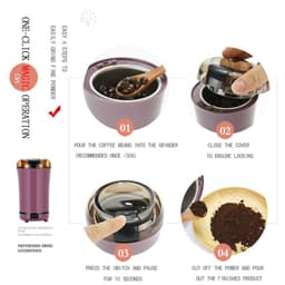 image-Household Electric Grinder, Food Bean Grinding Seasoning Grinder