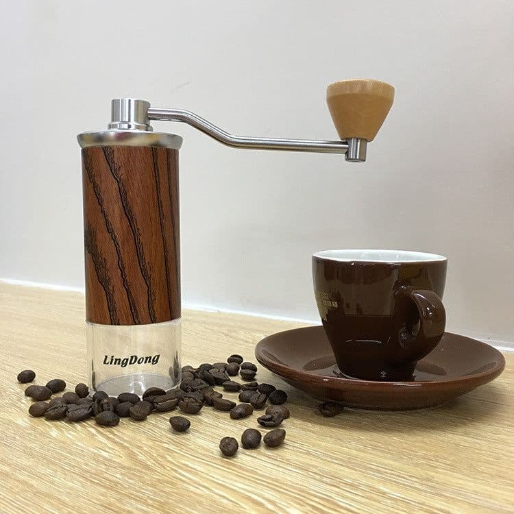 image-Bean Grinder Household Grinder Aluminum Alloy Body