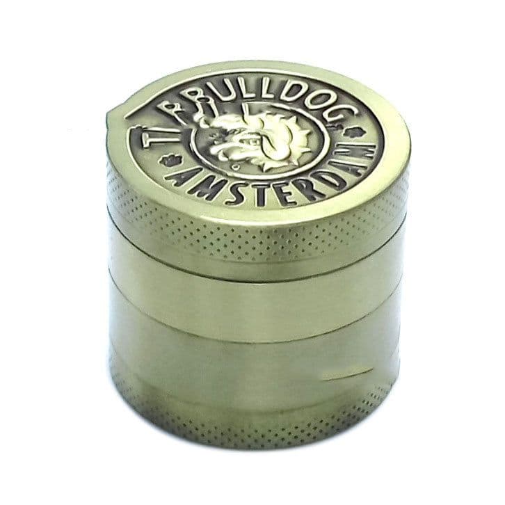 image-Dog'S Head Cigarette Grinder Bulldog Cigarette Crusher Zinc Grinder Metal Cigarette Grinder