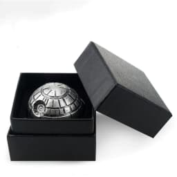 image-Three-layer Grinder Zinc Alloy Smoke Grinder