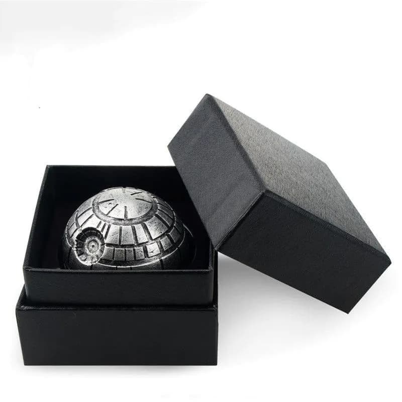 image-Three-layer Grinder Zinc Alloy Smoke Grinder